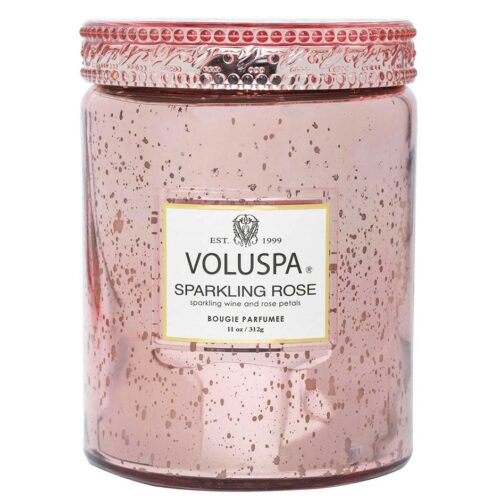 Voluspa Large Jar Candle Sparkling Rose 100h – 510 g – 0806644663119