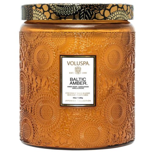 Voluspa Luxe Jar Candle Baltic Amber 140h – 1250 g – 0806644073734