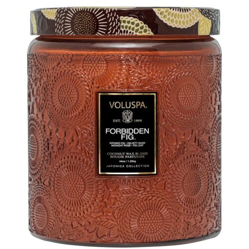 Voluspa Luxe Jar Candle Forbidden Fig 140h – 1250 g – 0806644737254