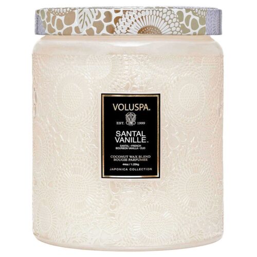 Voluspa Luxe Jar Candle Santal Vanille 140h – 1250 g – 0806644737209
