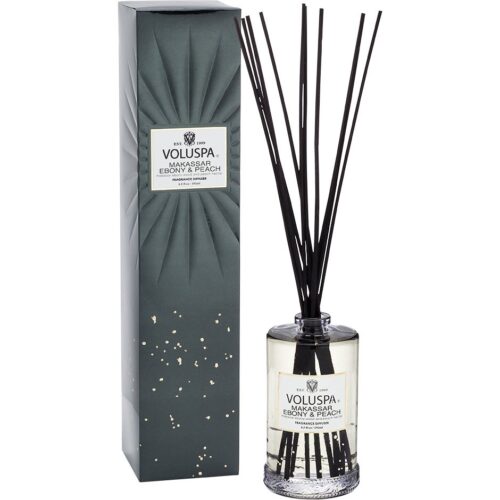 Voluspa Makassar Ebony & Peach Fragrant Oil Diffuser – 192 ml – 0806644068525