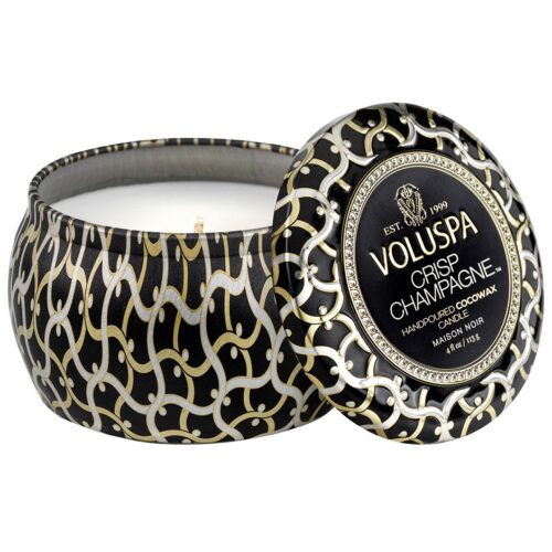 Voluspa Mini Tin Candle Crisp Champagne – 113 g – 0806644082118