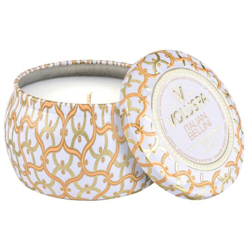 Voluspa Mini Tin Candle Italian Bellini – 113 g – 0806644081166