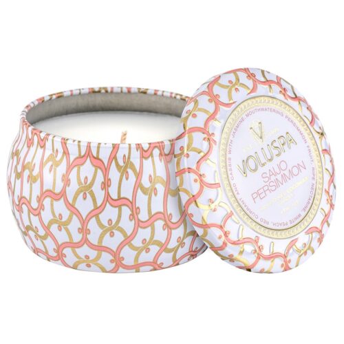 Voluspa Mini Tin Candle Saijo Persimmon – 113 g – 0806644081128