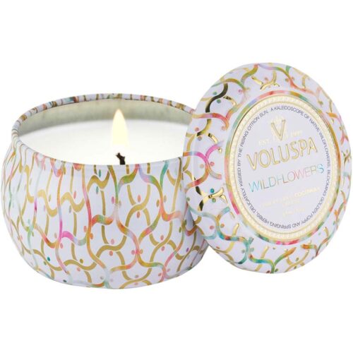 Voluspa Mini Tin Candle Wildflowers – 113 g – 0806644081180