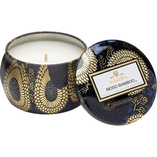 Voluspa Moso Bamboo Decorative Tin Candle – 113 g – 0806644072195