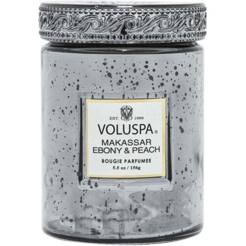 Voluspa Small Jar Candle Makassar Ebony & Peach – 156 g – 0806644068723