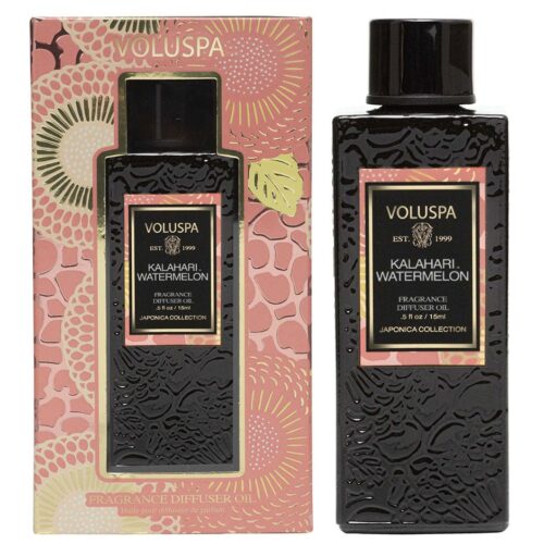 Voluspa Ultrasonic Diffuser Fragrance Oil Kalahari Watermelon 15 ml – 0806644741275