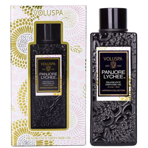 Voluspa Ultrasonic Diffuser Fragrance Oil Panjore Lychée 15 ml – 0806644074168
