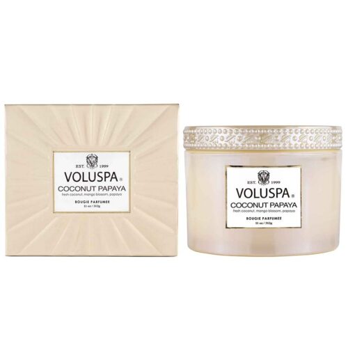 Voluspa Vermeil Coconut Papaya Candle 312 g – 312 g – 0806644681151