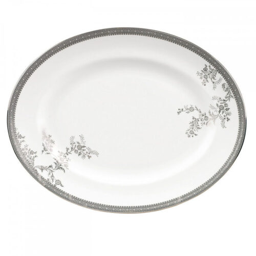 Wedgwood Vera Wang Lace Ovalt Fat 35cm – 0032677903278