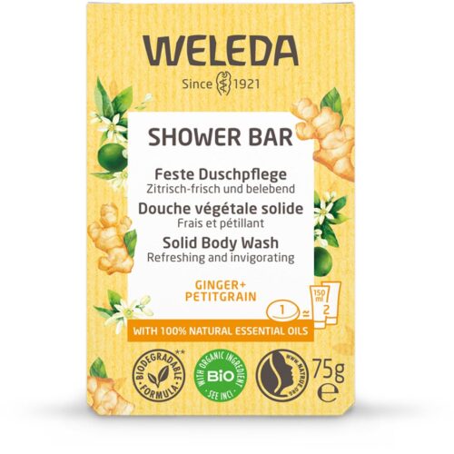 Weleda Shower Bar Ginger – 75 g – 4001638529945