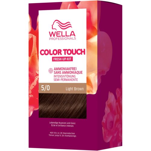 Wella Professionals Color Touch Pure Naturals 5/0 P. N. Light Brown – 4064666579573