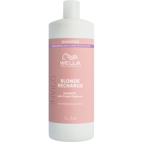 Wella Professionals Invigo Blond Recharge Shampoo 1000 ml – 4064666339078