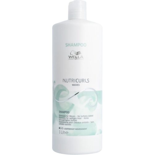 Wella Professionals NUTRICURLS Shampoo for Waves – 1000 ml – 4064666041001