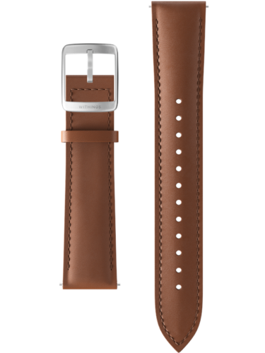 Withings Leather Wristband Brown – 20 mm – 3700546704642
