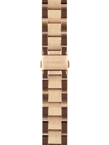 Withings Metal Wristband-Oyster Rose Gold – 18 mm – 3700546706301