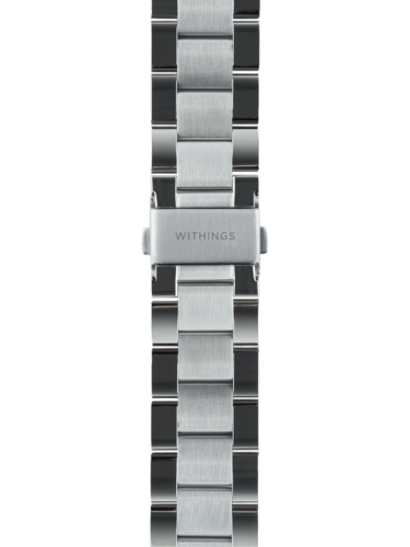 Withings Metal Wristband-Oyster Silver – 20 mm – 3700546706325