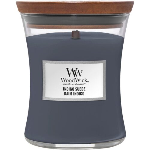 WoodWick Indigo Suede Medium – 275 g – 5038581121352