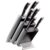 Wüsthofclassic Ikon Knivblokk med 6 Kniver Asp Svart – 4002293101804