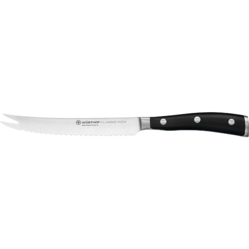 Wüsthofclassic Ikon Tomatkniv Svart 14cm – 4002293100685