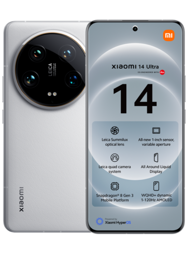 Xiaomi 14 Ultra 512GB/16GB – White – 6941812773406