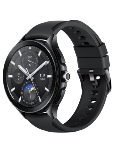 Xiaomi Watch 2 Pro LTE – Black Case with Black Fluororubber Strap – 6941812724750