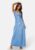 Y.A.S Bree Strap Maxi Twist Dress Ashleigh Blue XL – 5715505449593