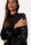 Y.A.S Flow Sequin LS Top Black AOP:W. Black F S – 5715423870561