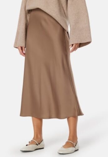 Y.A.S Pella High Waist Midi Skirt Fungi L – 5715507484905