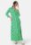 Y.A.S Savanna Long Shirt Dress Quiet Green Stripes XS – 5715510613132