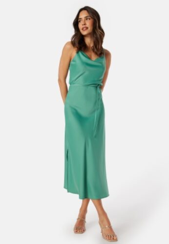 Y.A.S Thea Strap Long Dress Malachite Green M – 5715507484547