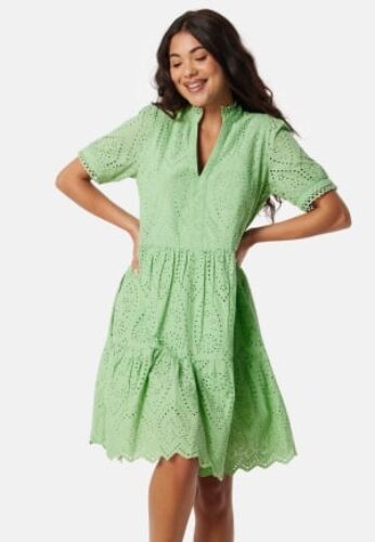 Y.A.S Yasholi SS Dress Quiet green XL – 5715510206372