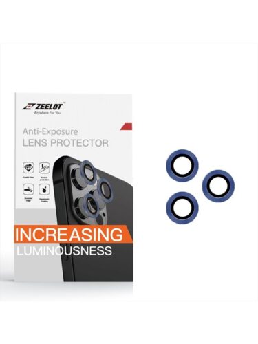 Zeelot Apple iPhone 12 Pro Lens Protector – Navy Blue – 4891011511960